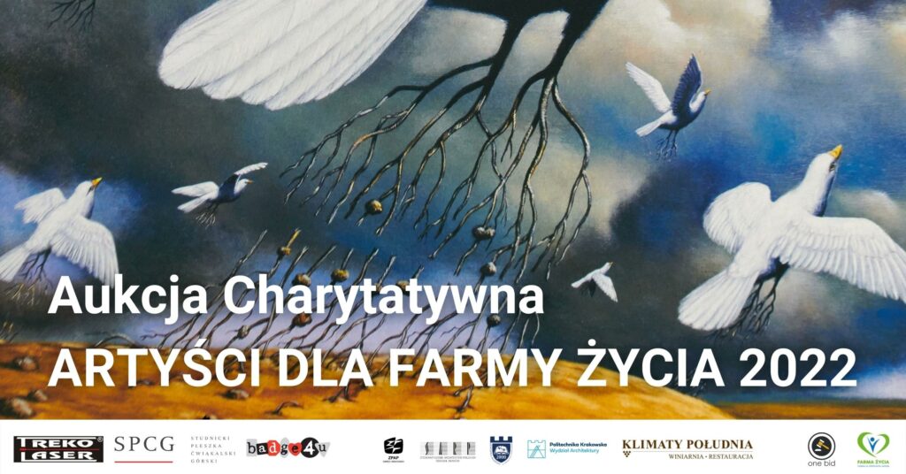 Aukcja Charytatywna Artyści dla Farmy Życia 2022